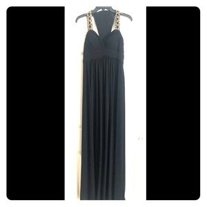 Black Wedding Party Dress